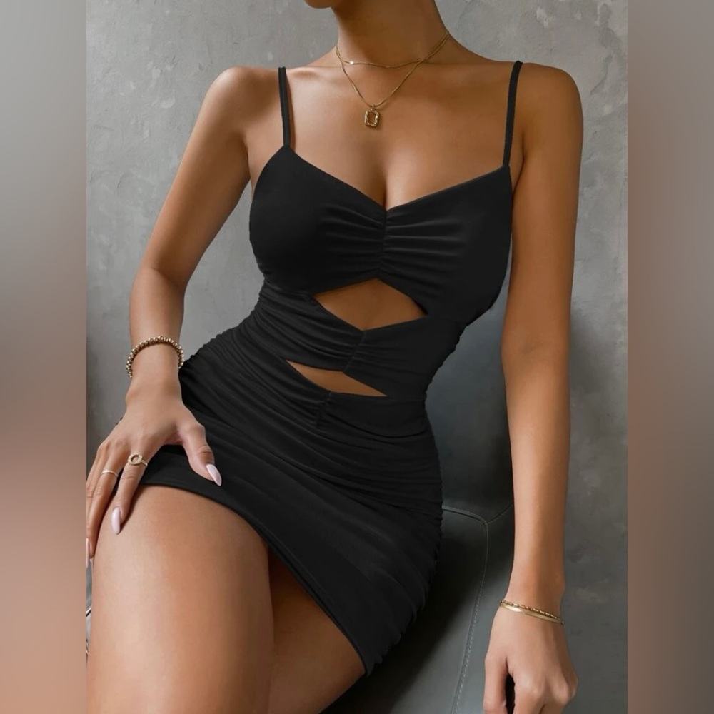 New sexy black dress